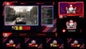 design animated twitch, facebook or youtube overlay and logo