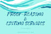 do proofreading and editing services
