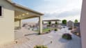 design front yard, backyard garden and create 3d rendering
