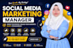 be your social media marketing manager, grow your brand with my strategy