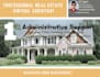 do admin work, data entry, telemessaging for real estate