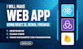 build web app with react js, next js, and google firebase