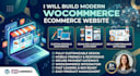 build modern woocommerce ecommerce website