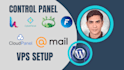 setup your vps with free control panel or cloud panel