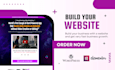 design high converting elementor landing page or wordpress landing page