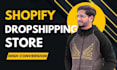 create high converting shopify dropshipping store with winning products