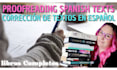 proofread spanish castillian texts with quality results