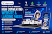 build high converting gohighlevel landing page and websites