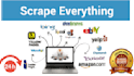 do product scraping, web scraping, image scraping