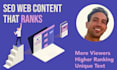 write expert SEO blog posts to boost your google ranking
