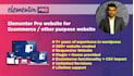 create a responsive wordpress website with elementor pro