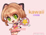 kawaii chibi portrait cute