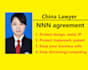 draft the nnn agreement in china