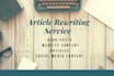 paraphrase and rewrite your content