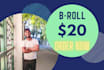 do professional video and broll editing like daniel schiffer