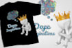 create perfect custom minimalist t shirt design