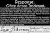attorney to draft and file response to trademark office action