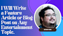 write an article or blog post for your website