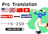 translate and localize english to chinese or vice versa
