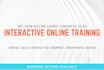 develop an interactive elearning course