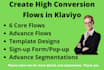 build professional klaviyo email marketing flows and template design