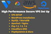 setup vps server on digitalocean, linode, AWS, vultr and gcp