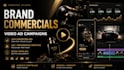 produce brand commercials and converting video ad campaigns