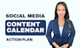 develop a social media content calendar