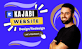 do expert kajabi website design, landing pages, and online course creation