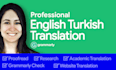 do turkish translation to english and vice versa