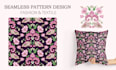 design seamless vector patterns for textile
