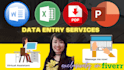 do data entry, research, copy paste