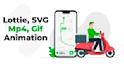 create svg, lottie or gif animation for your website or app