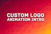 create custom logo animation intro
