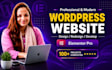 design, develop or redesign wordpress website with elementor pro