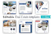 design real estate posts in canva