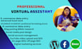 be your virtual assistant for business and administrative work