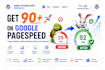 increase wordpress speed, fix slow website for google pagespeed insights in 24hr
