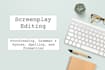 proofread and edit your screenplay