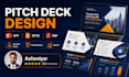 create ppt presentation or pitch or deck design