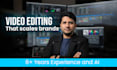 do professional video editing