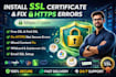 install SSL certificate fix https apache nginx iis tomcat