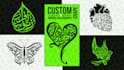 create custom arabic calligraphy in any shape for gifts and wall art
