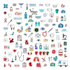 draw doodle, hand draw icons