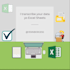 transcribe your data to excel sheets