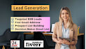 build b2b linkedin lead generation targeted business prospect contact email list