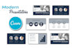 create editable presentation design in canva