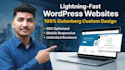 build a custom wordpress website design and gutenberg expert