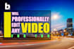 edit video for youtube, gaming, vlog, product, wedding, slide show
