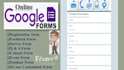 create an online form or survey form using google forms